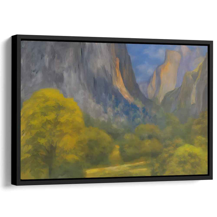 Luminary Earthscape: Luminous Landscape Canvas Art