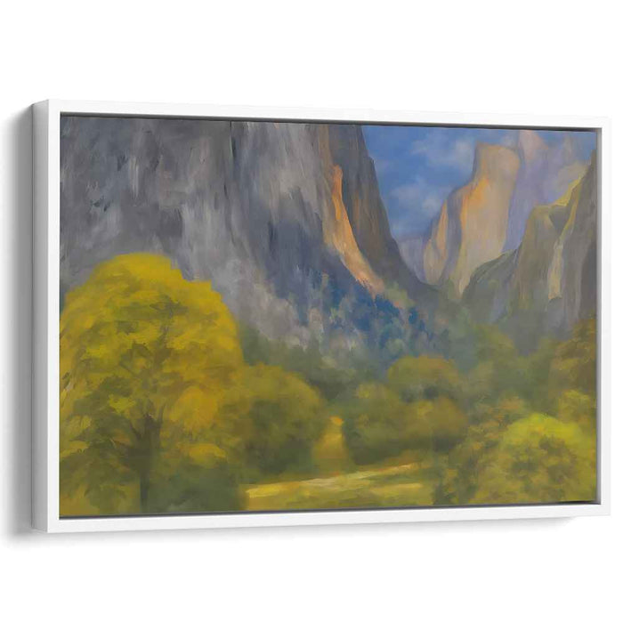 Luminary Earthscape: Luminous Landscape Canvas Art