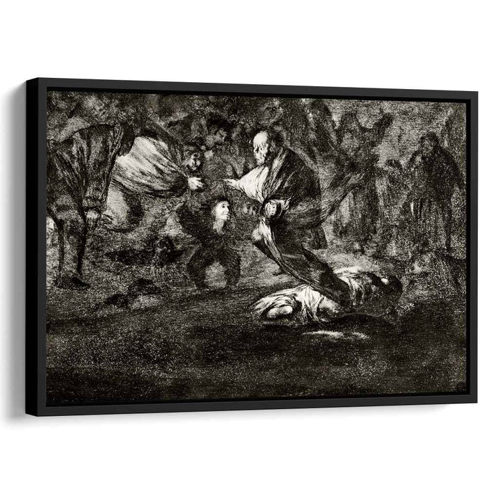 Absurdity funeral (1823) by Francisco Goya