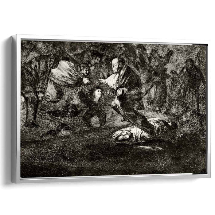 Absurdity funeral (1823) by Francisco Goya