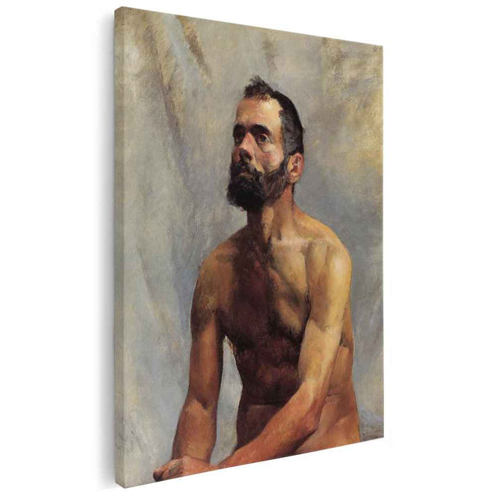 Academic Study Nude (1883) by Henri de Toulouse-Lautrec