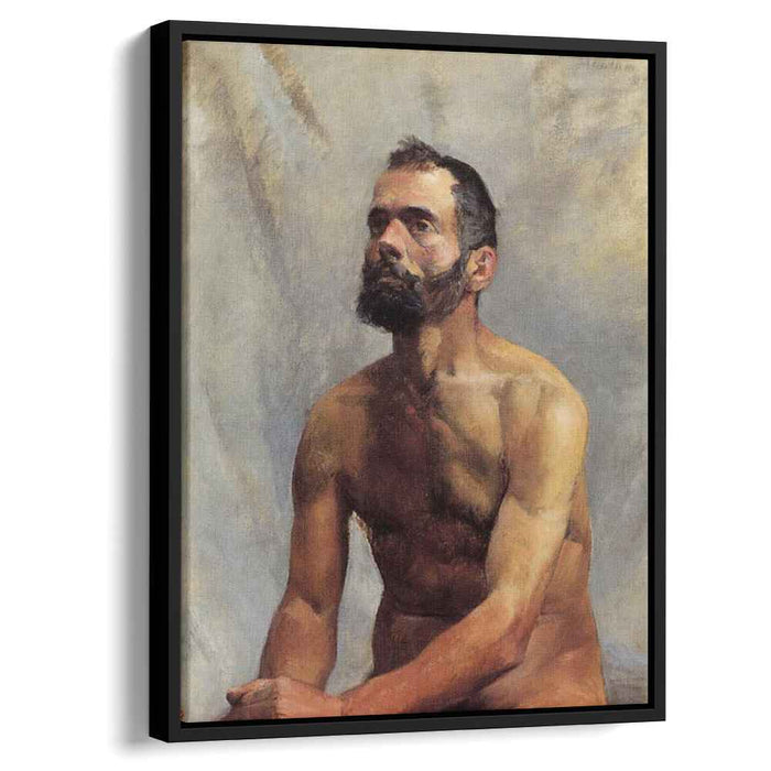 Academic Study Nude (1883) by Henri de Toulouse-Lautrec