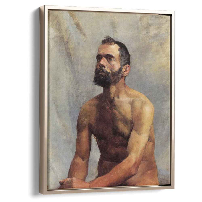 Academic Study Nude (1883) by Henri de Toulouse-Lautrec