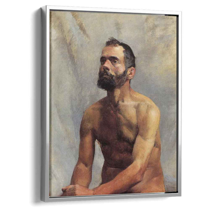 Academic Study Nude (1883) by Henri de Toulouse-Lautrec