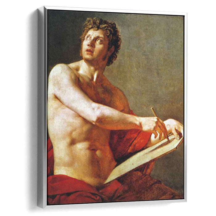 Academic Study of a Male Torse (1801) by Jean Auguste Dominique Ingres