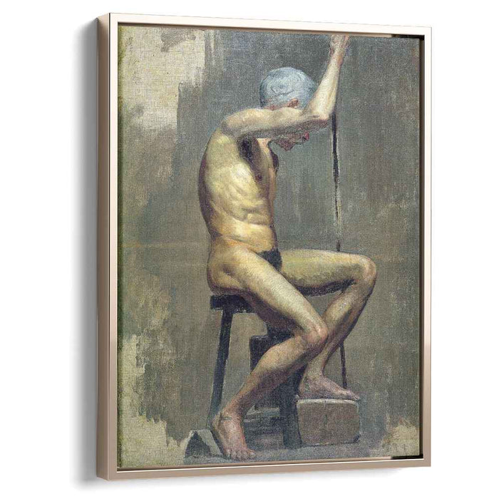 Academical study (1895) by Pablo Picasso