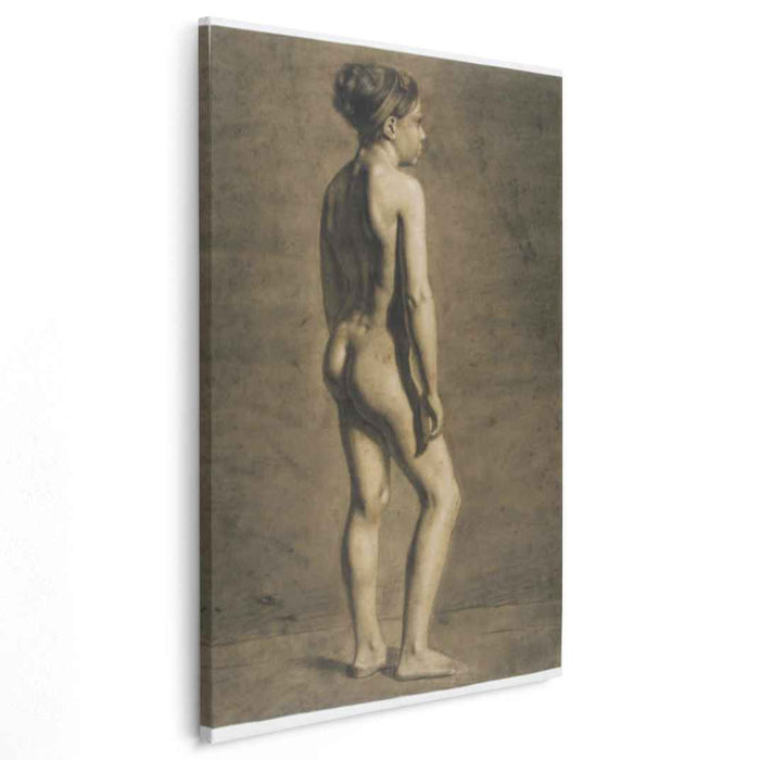 Academy of young woman (1838) by Eugene Delacroix