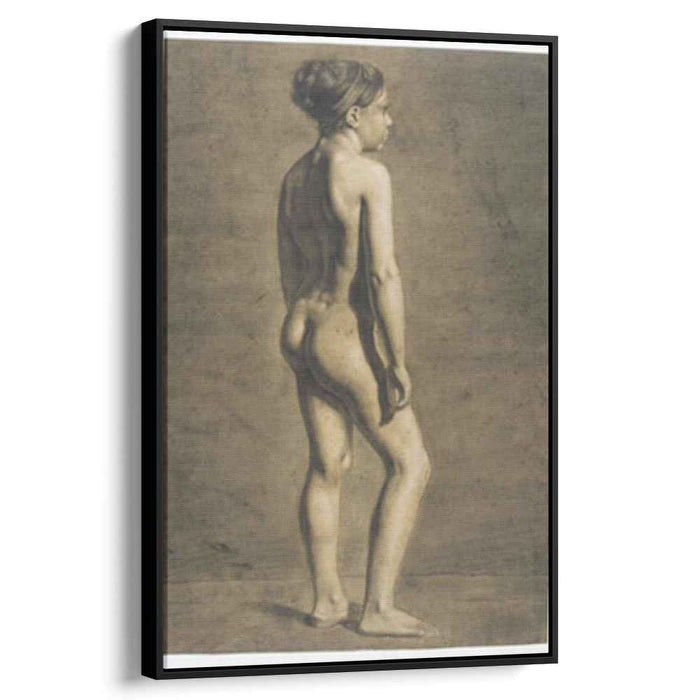 Academy of young woman (1838) by Eugene Delacroix