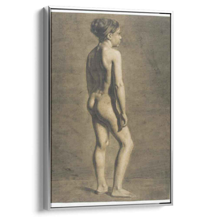 Academy of young woman (1838) by Eugene Delacroix