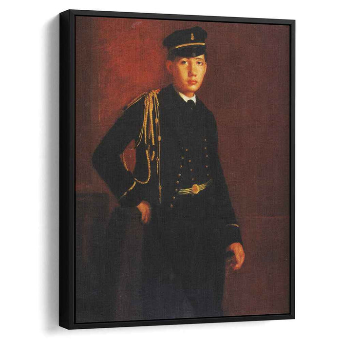 Achille de Gas as a Naval Cadet (detail) (1857) by Edgar Degas