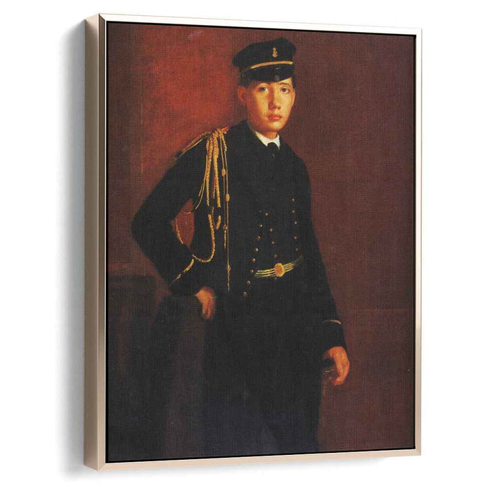 Achille de Gas as a Naval Cadet (detail) (1857) by Edgar Degas