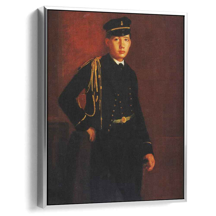 Achille de Gas as a Naval Cadet (detail) (1857) by Edgar Degas