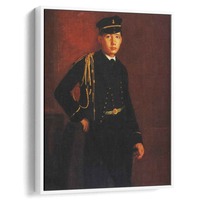 Achille de Gas as a Naval Cadet (detail) (1857) by Edgar Degas