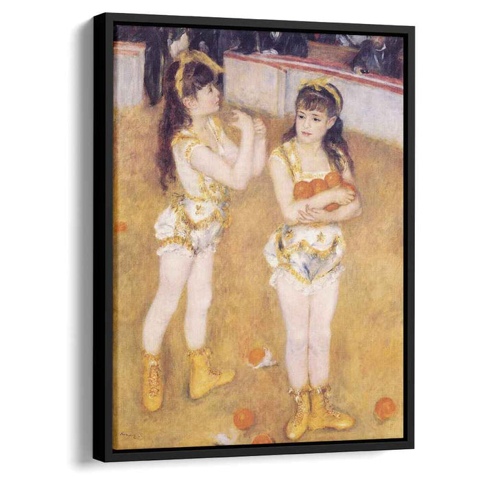 Acrobats at the Cirque Fernando (Francisca and Angelina Wartenberg) (1879) by Pierre-Auguste Renoir