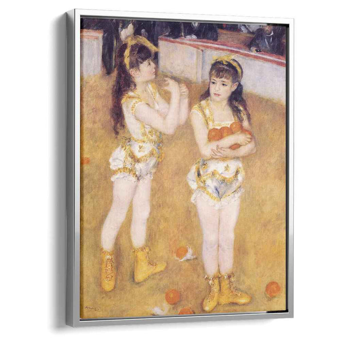 Acrobats at the Cirque Fernando (Francisca and Angelina Wartenberg) (1879) by Pierre-Auguste Renoir