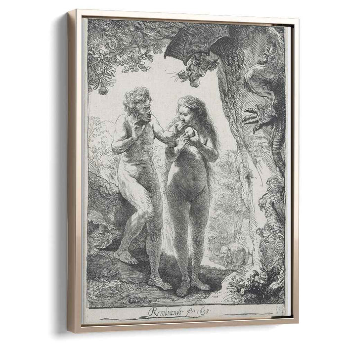 Adam and Eva (1638) by Rembrandt