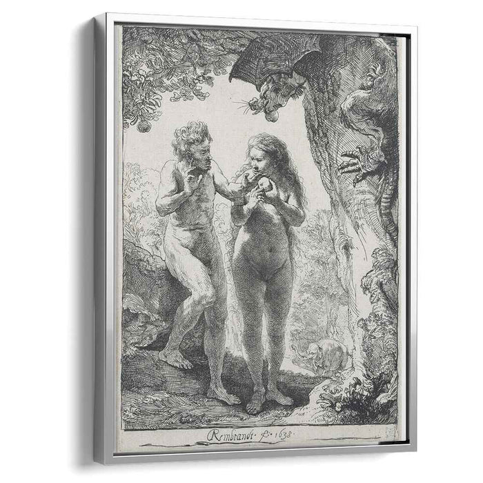 Adam and Eva (1638) by Rembrandt