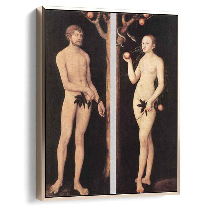 Adam and Eve (1531) by Lucas Cranach the Elder