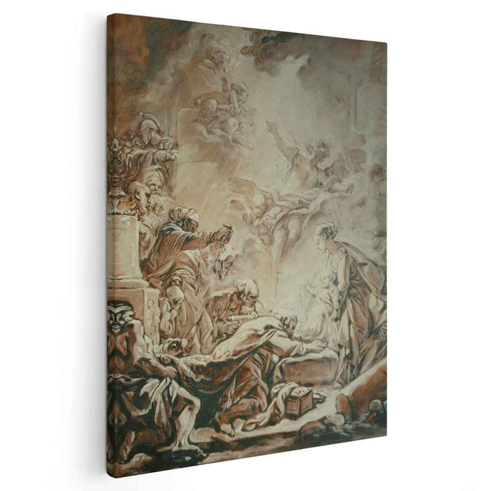 Adoration of the Magi (1760) by Francois Boucher