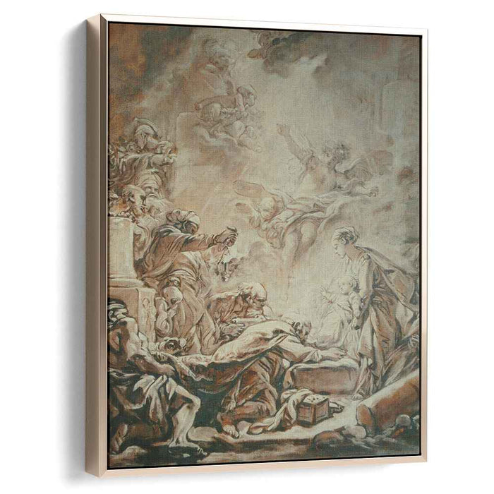 Adoration of the Magi (1760) by Francois Boucher