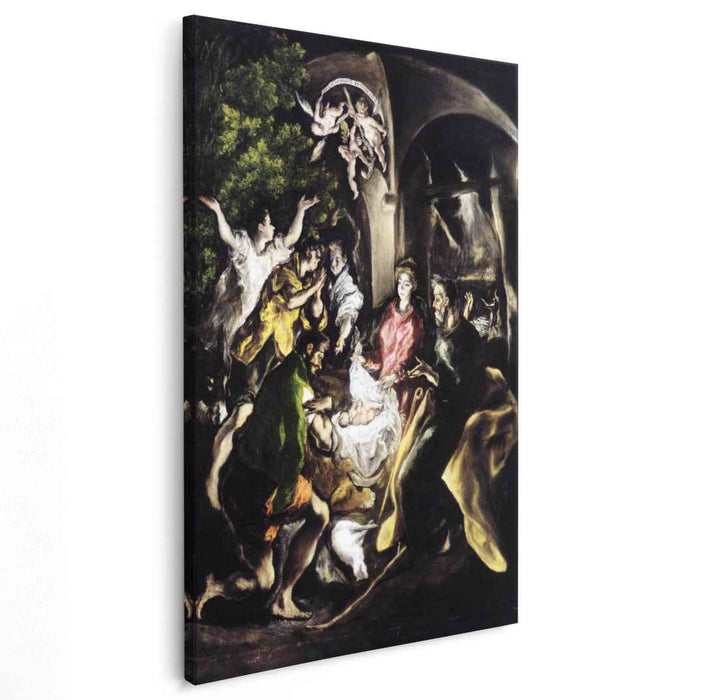 Adoration of the Shepherds (1610) by El Greco