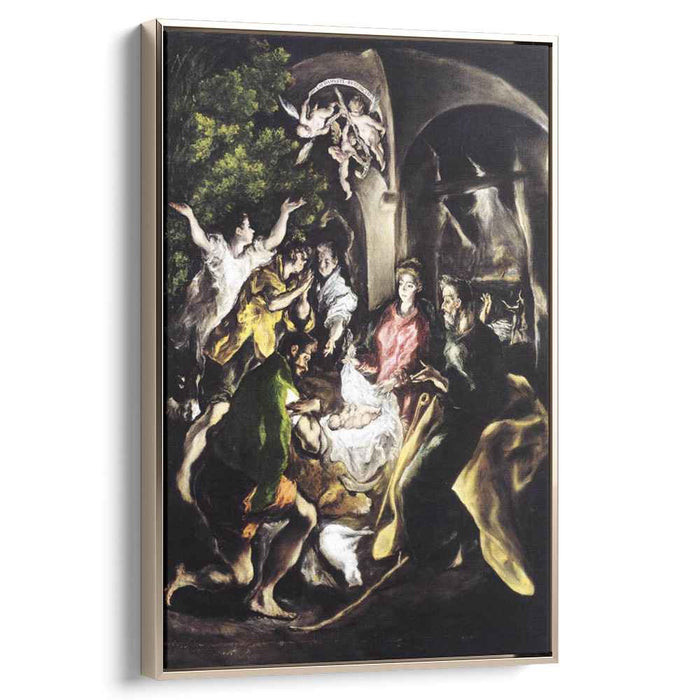 Adoration of the Shepherds (1610) by El Greco