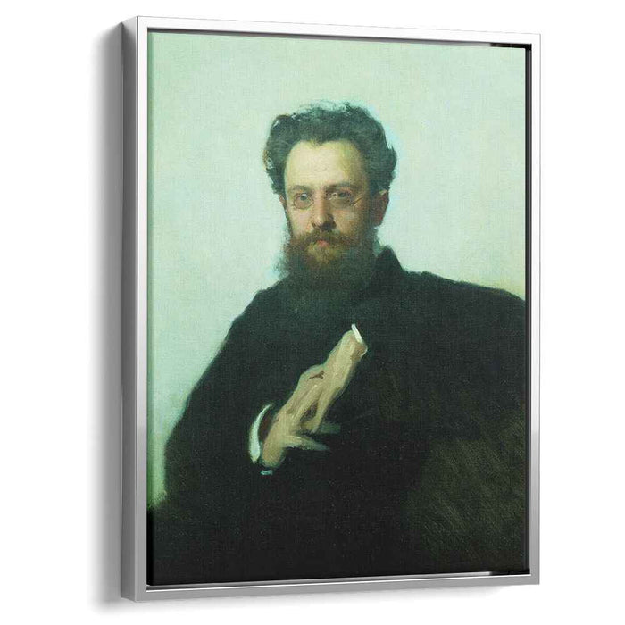 Adrian Viktorovich Prahova portrait, art historian and art critic by Ivan Kramskoy