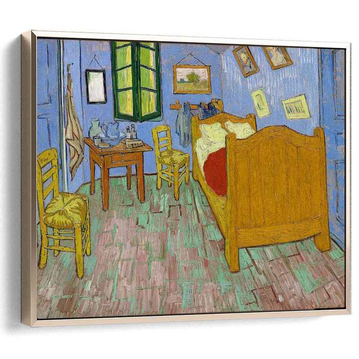 Vincent's Bedroom in Arles (1889) by Vincent van Gogh