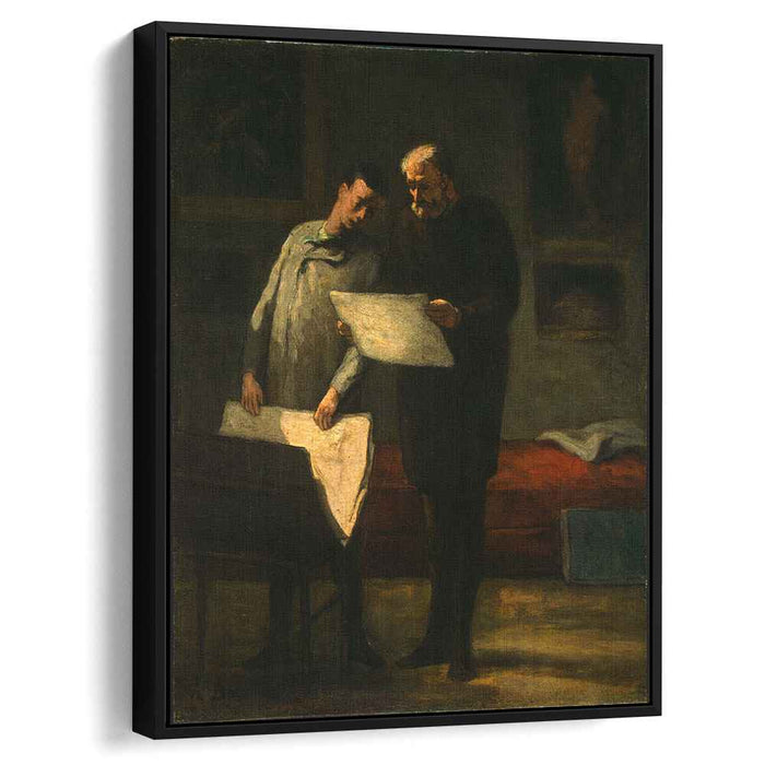 Advice to a Young Artist (1860) by Honore Daumier