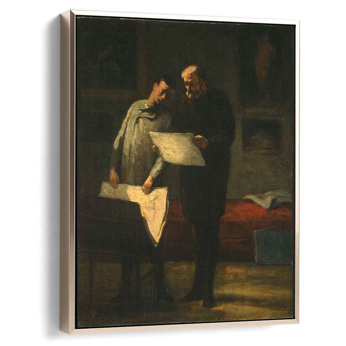 Advice to a Young Artist (1860) by Honore Daumier