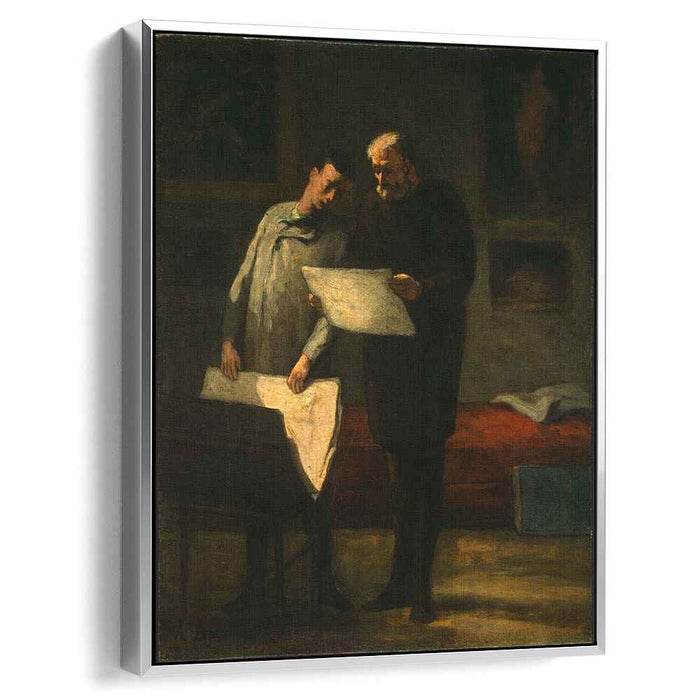 Advice to a Young Artist (1860) by Honore Daumier