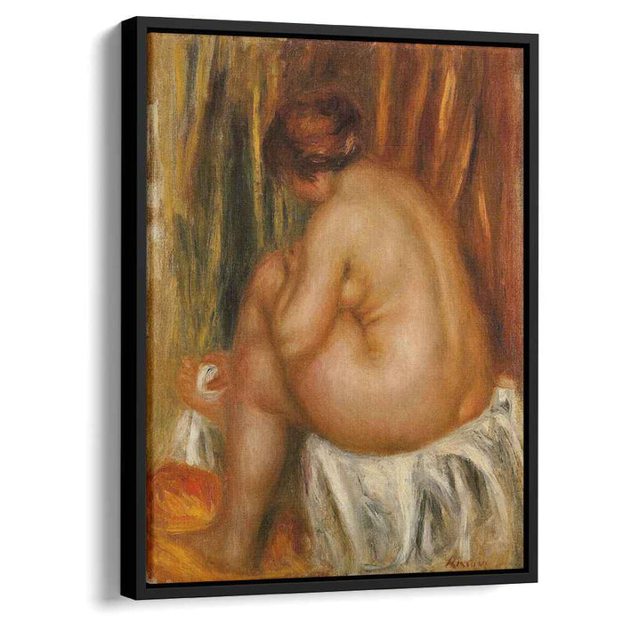 After Bathing (nude study) (1910) by Pierre-Auguste Renoir