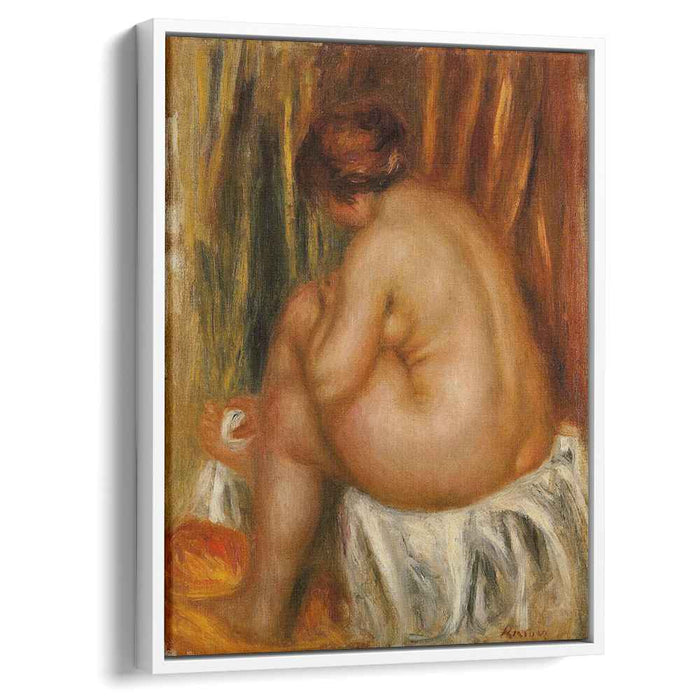 After Bathing (nude study) (1910) by Pierre-Auguste Renoir