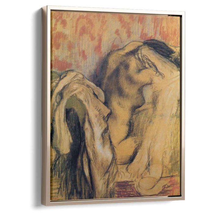 After Bathing, Woman Drying Herself by Edgar Degas