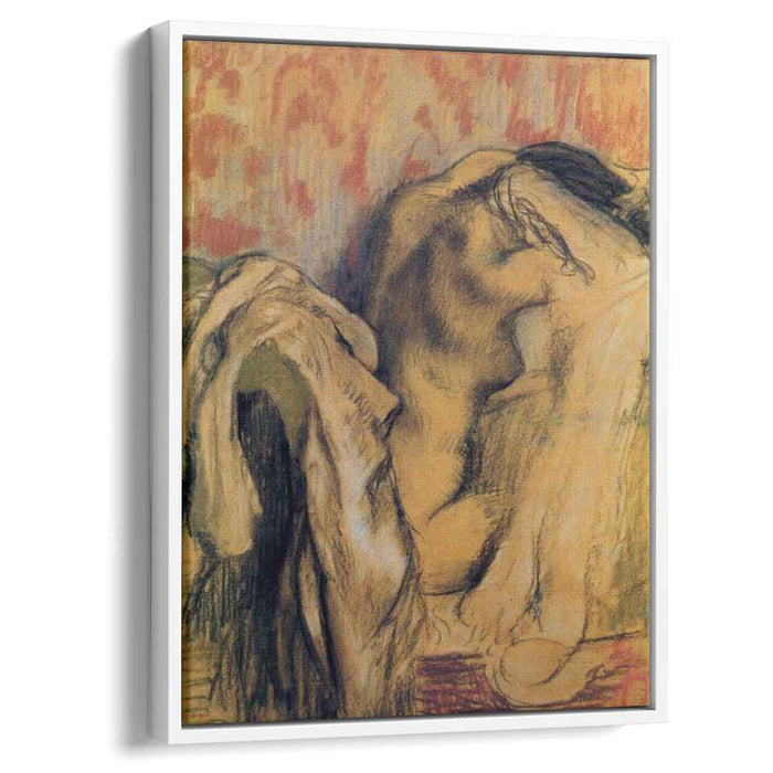 After Bathing, Woman Drying Herself by Edgar Degas