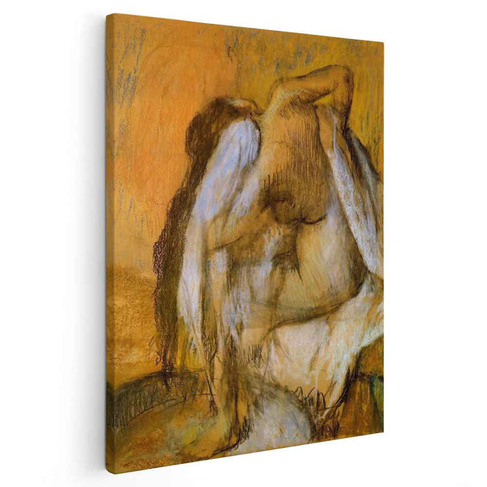 After Bathing, Woman Drying Herself by Edgar Degas