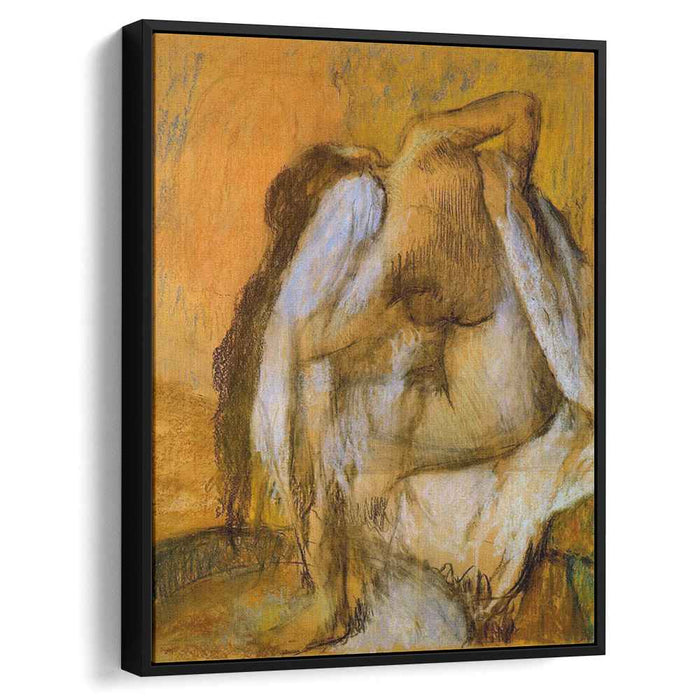 After Bathing, Woman Drying Herself by Edgar Degas