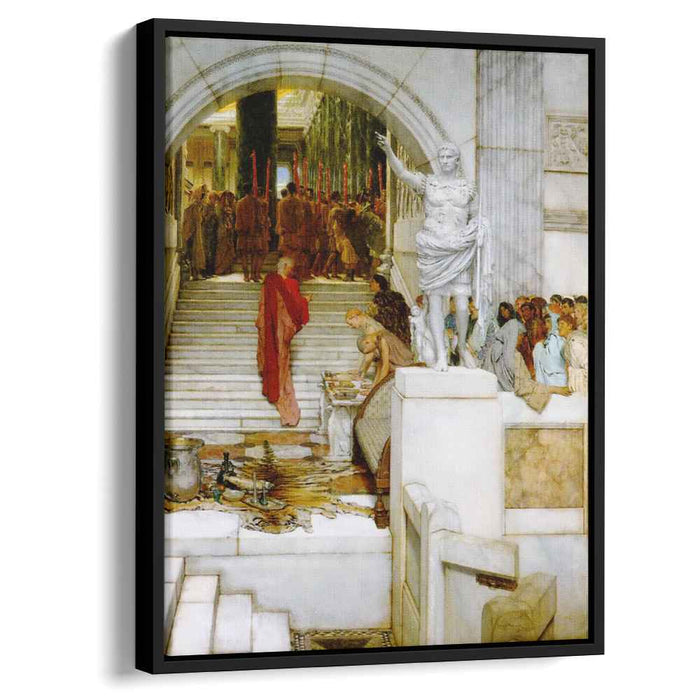 After the Audience (1879) by Sir Lawrence Alma-Tadema