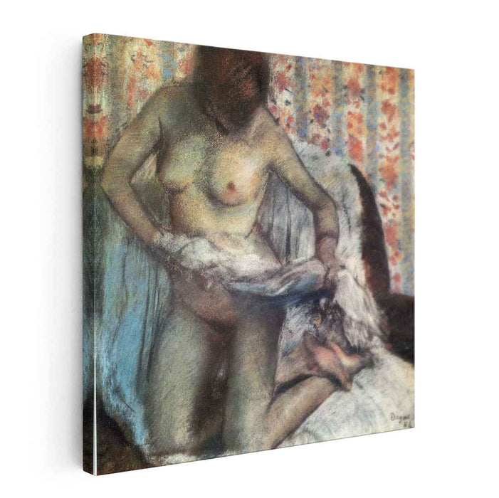 After the Bath (1884) by Edgar Degas