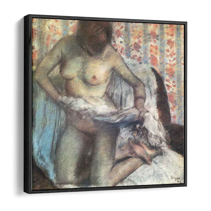 After the Bath (1884) by Edgar Degas