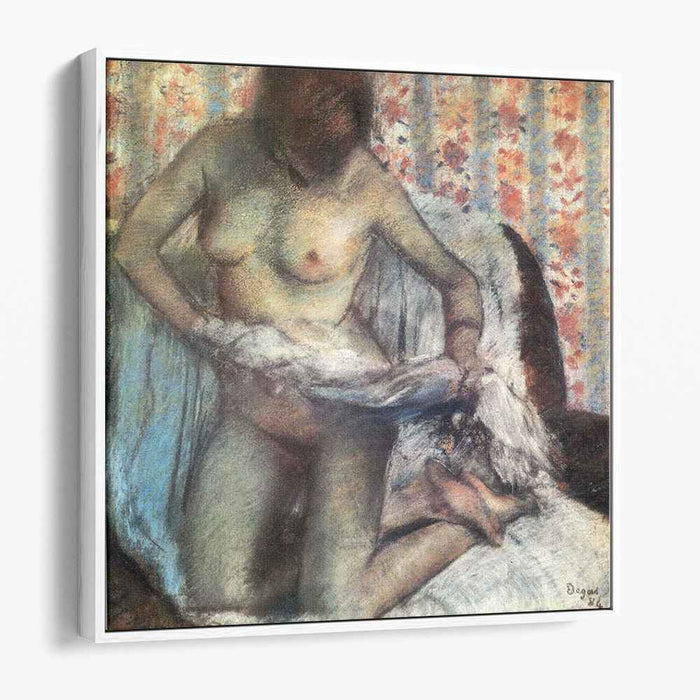 After the Bath (1884) by Edgar Degas