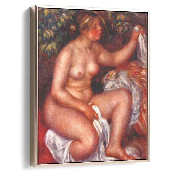 After the bath (1910) by Pierre-Auguste Renoir