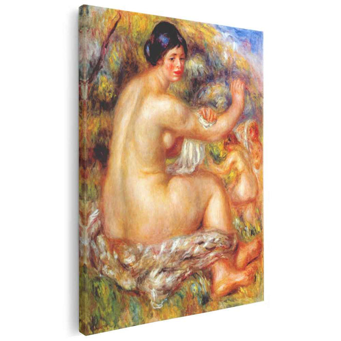After the bath (1912) by Pierre-Auguste Renoir