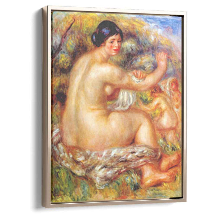 After the bath (1912) by Pierre-Auguste Renoir