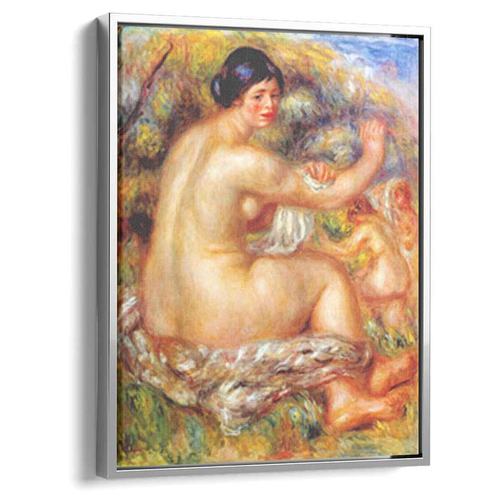 After the bath (1912) by Pierre-Auguste Renoir