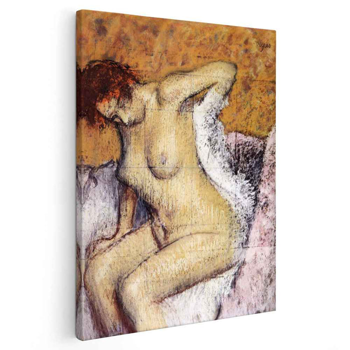After The Bath (1895) by Edgar Degas