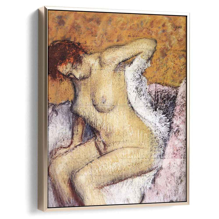 After The Bath (1895) by Edgar Degas