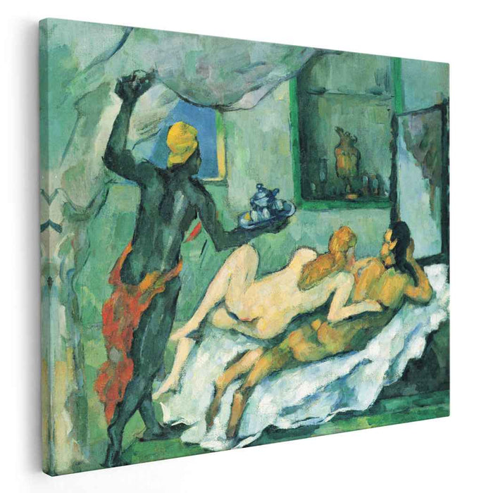 Afternoon in Naples (1875) by Paul Cezanne