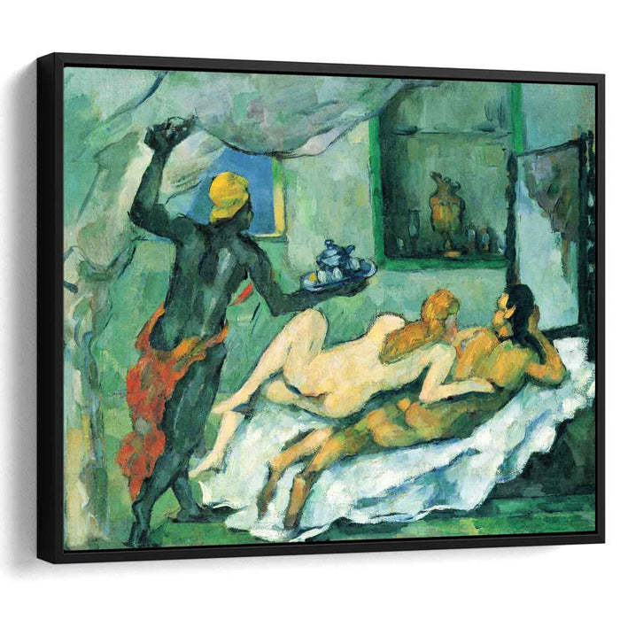 Afternoon in Naples (1875) by Paul Cezanne