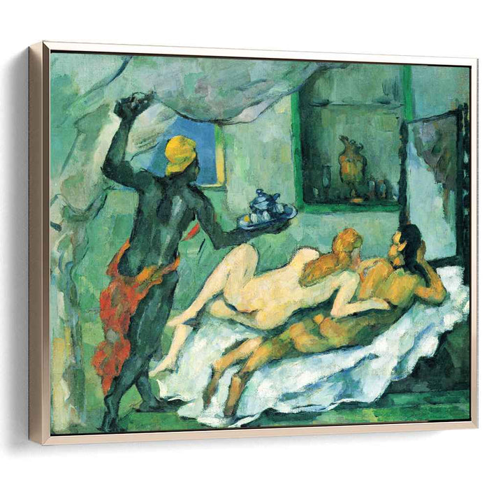 Afternoon in Naples (1875) by Paul Cezanne